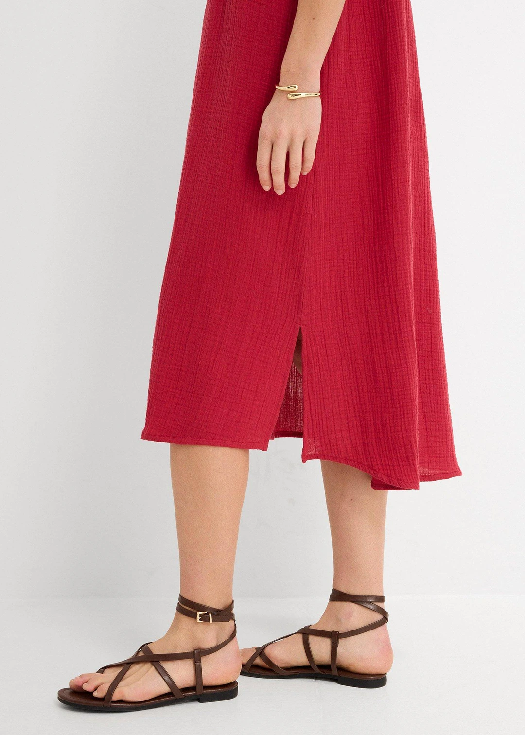 Robe caftan en gaze de coton douce - 3