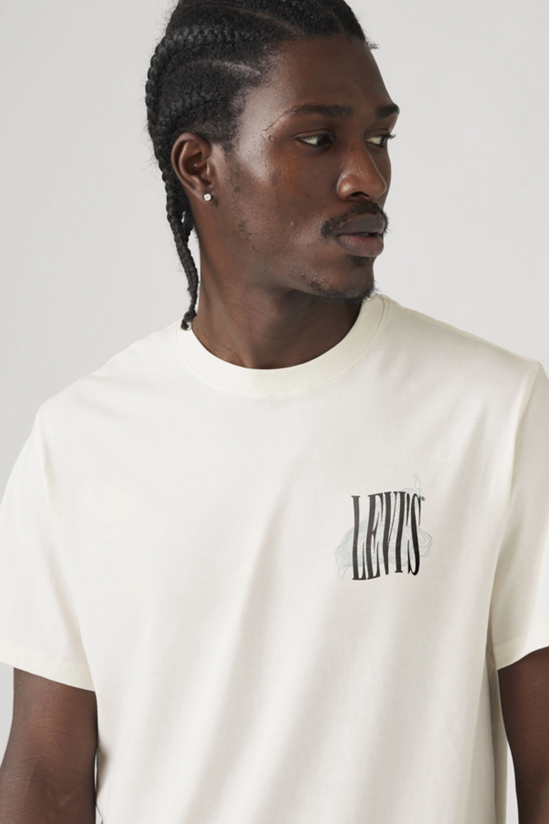 Levi's T Shirt Graphique Relaxed - Homme - Noir / Jet Black - 2XL - 2