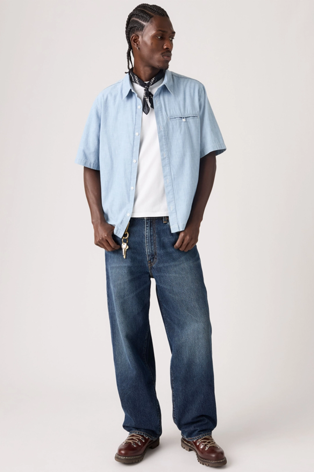 Levi's Jean 578 Baggy - Homme - Bleu / Tough As Boots - 29X32