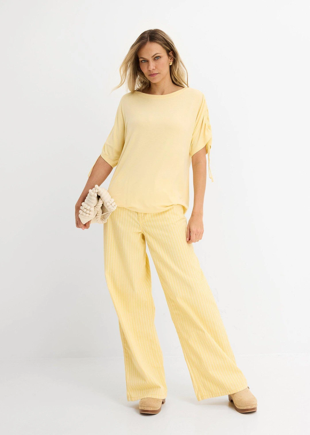 T-shirt en viscose fluide - 2