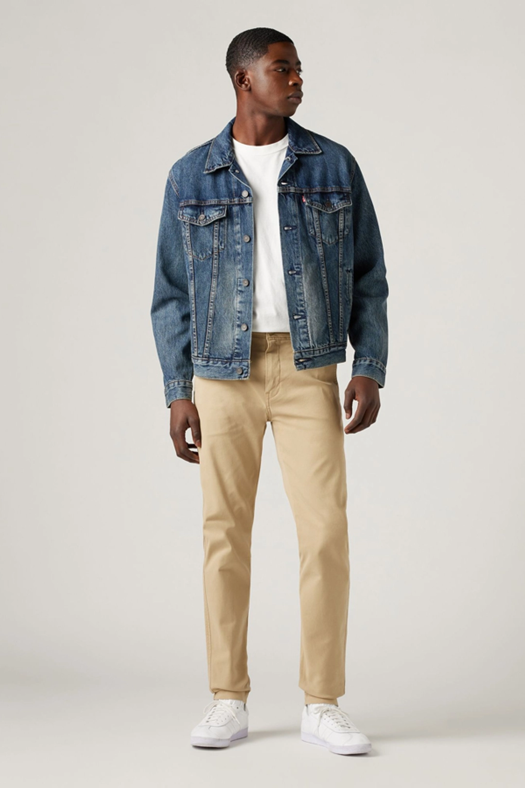 Pantalon Slim Fuselé Levi's XX Chino - Homme - Noir / Mineral Black Shady - 40X34