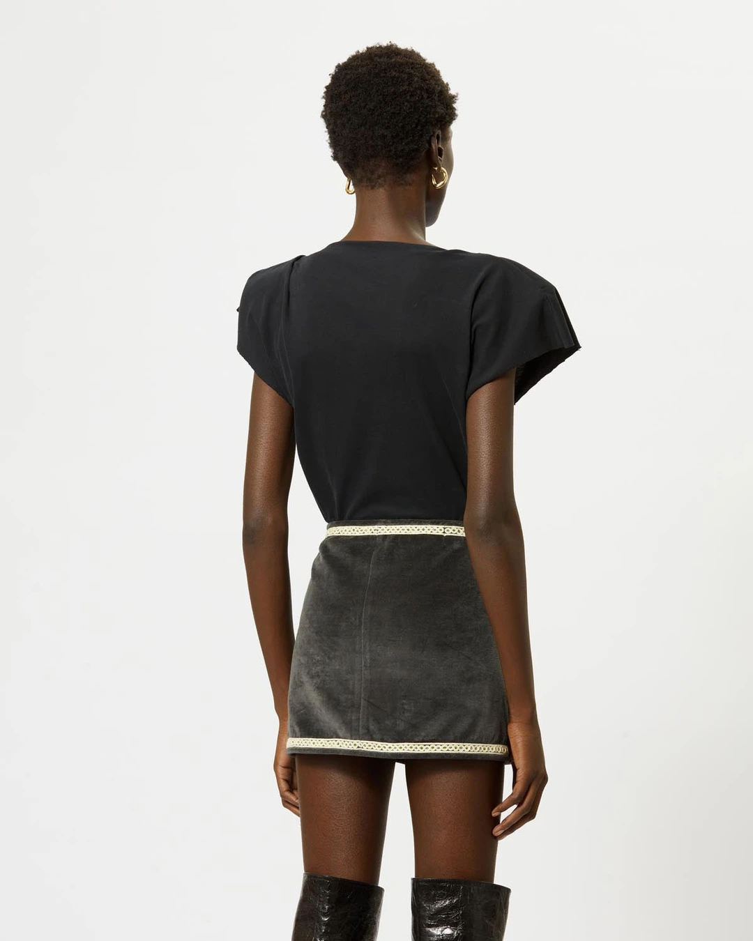 T-shirt Sebani - Femme - Noir - Taille XL