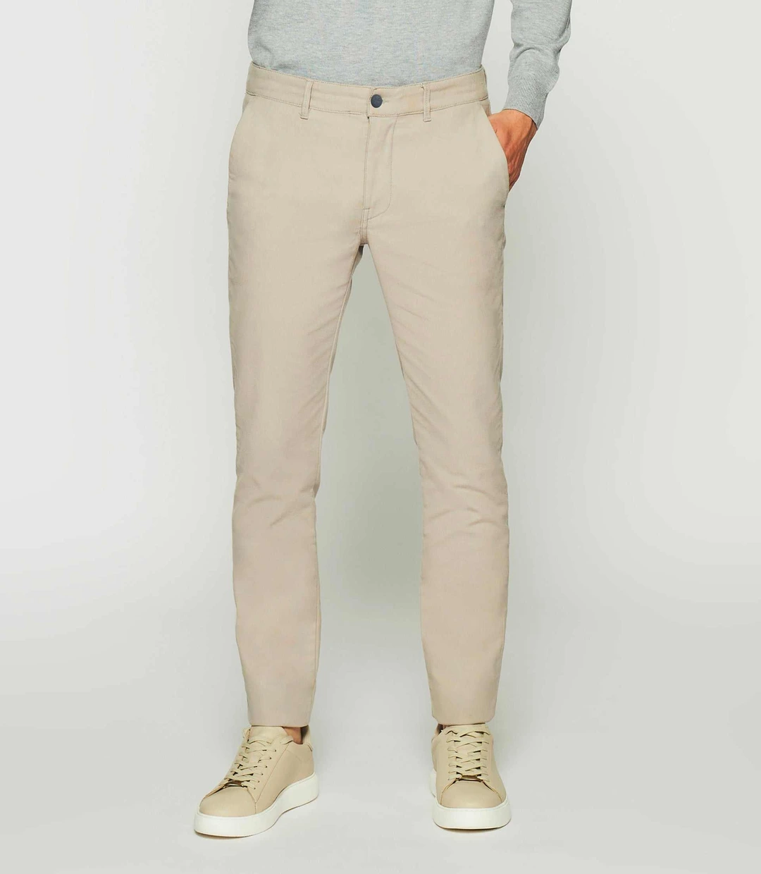 IZAC - Pantalon slack urbain gris PARFAIT