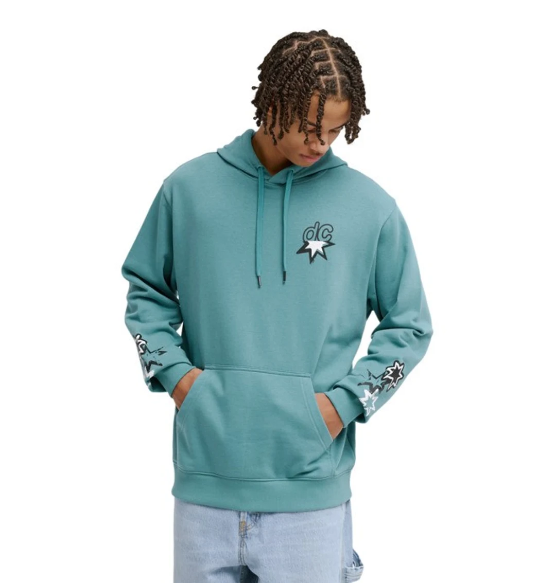 Shock Side - Sweat à capuche Bleu Homme