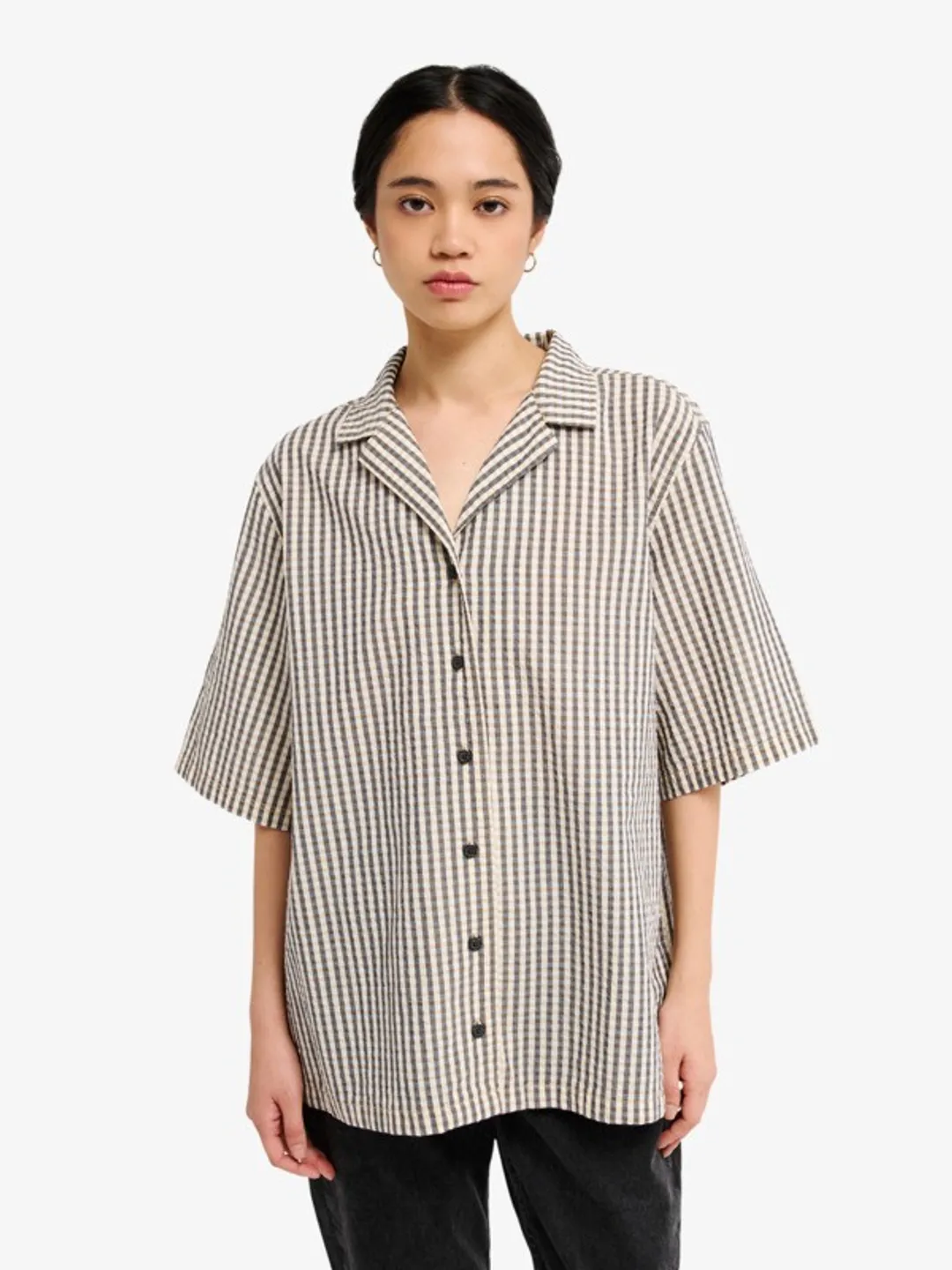 Ludden - Chemise manches courtes pour Femme Vert