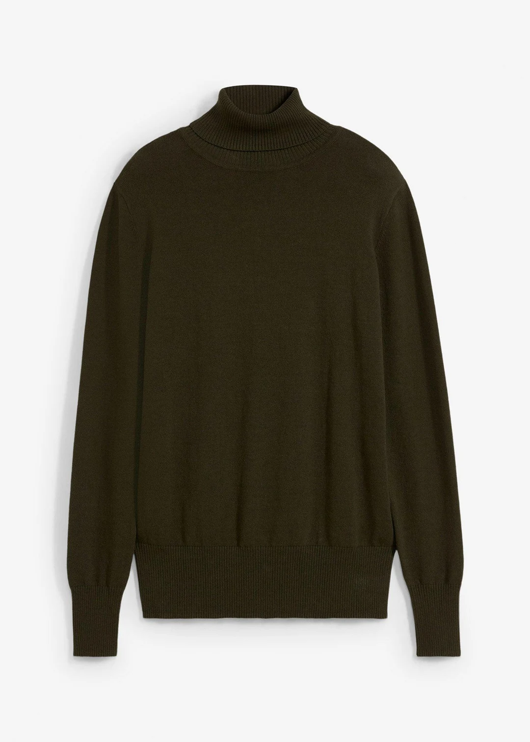 Pull col roulé en fine maille