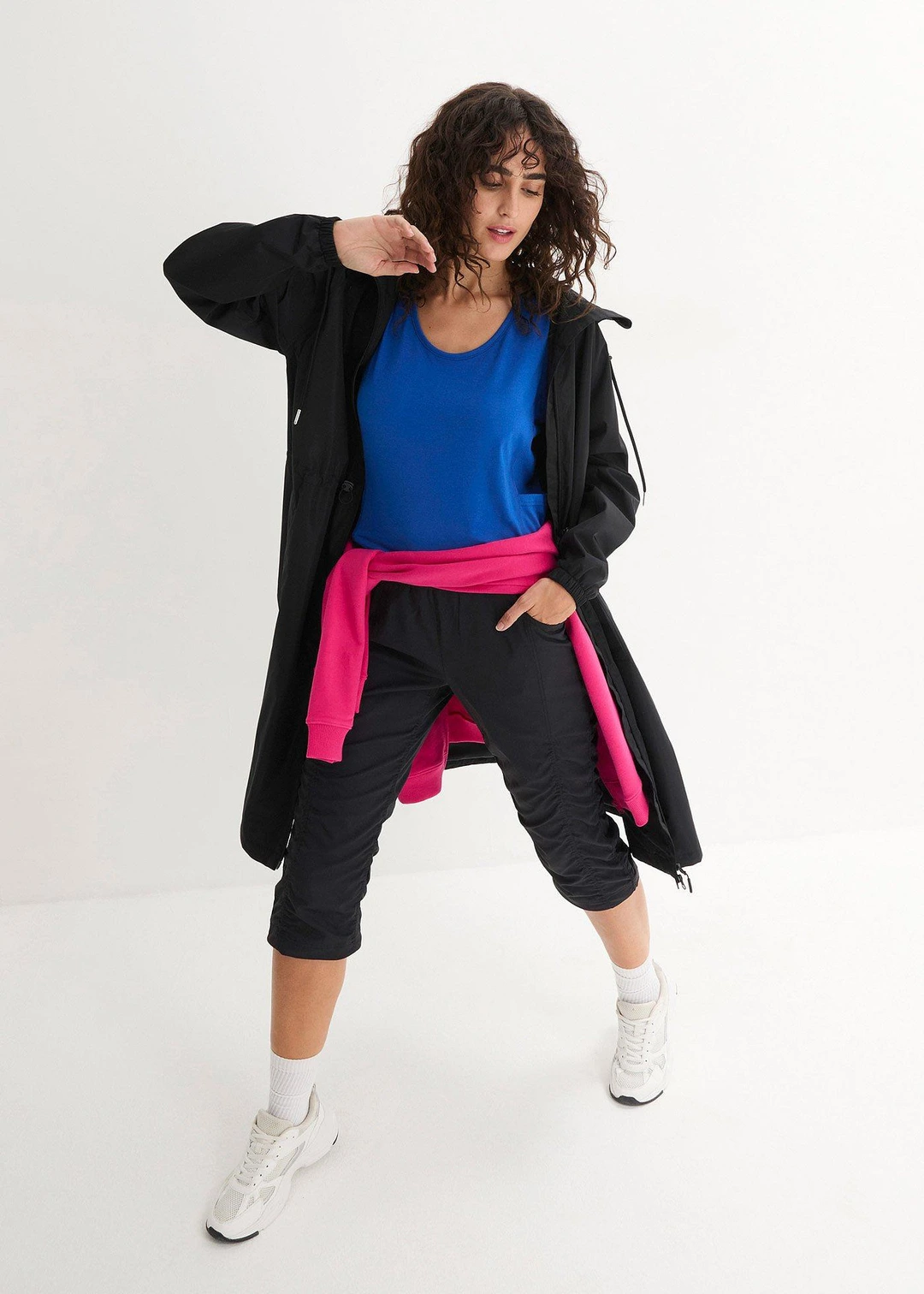 Pantalon trekking fonctionnel, coupe corsaire - 2