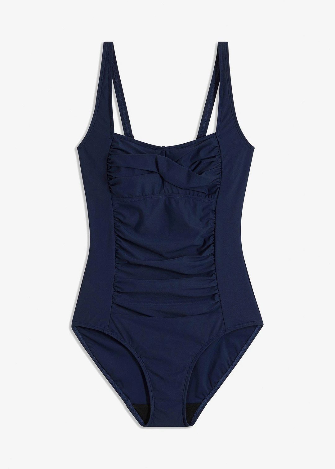 Maillot 1 pièce sculptant style croisé, maintien modéré