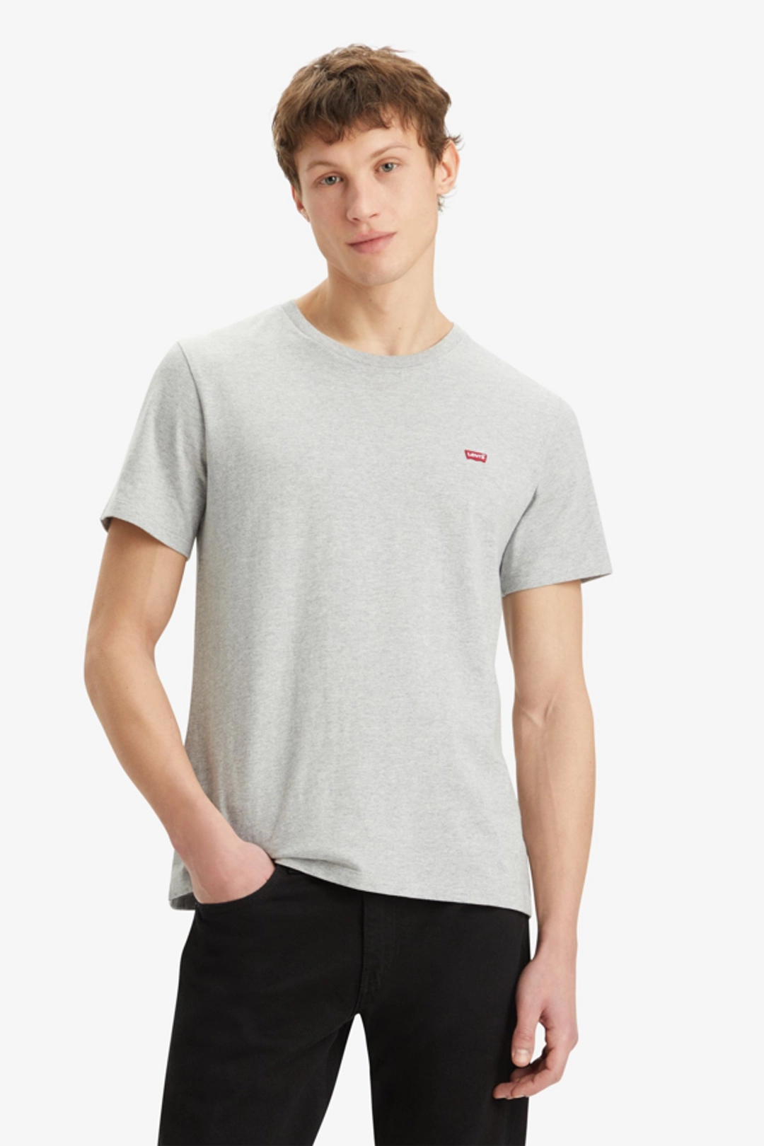 Levi's T Shirt Original Housemark - Homme - Rouge / Oxblood Red - 2XL - 2