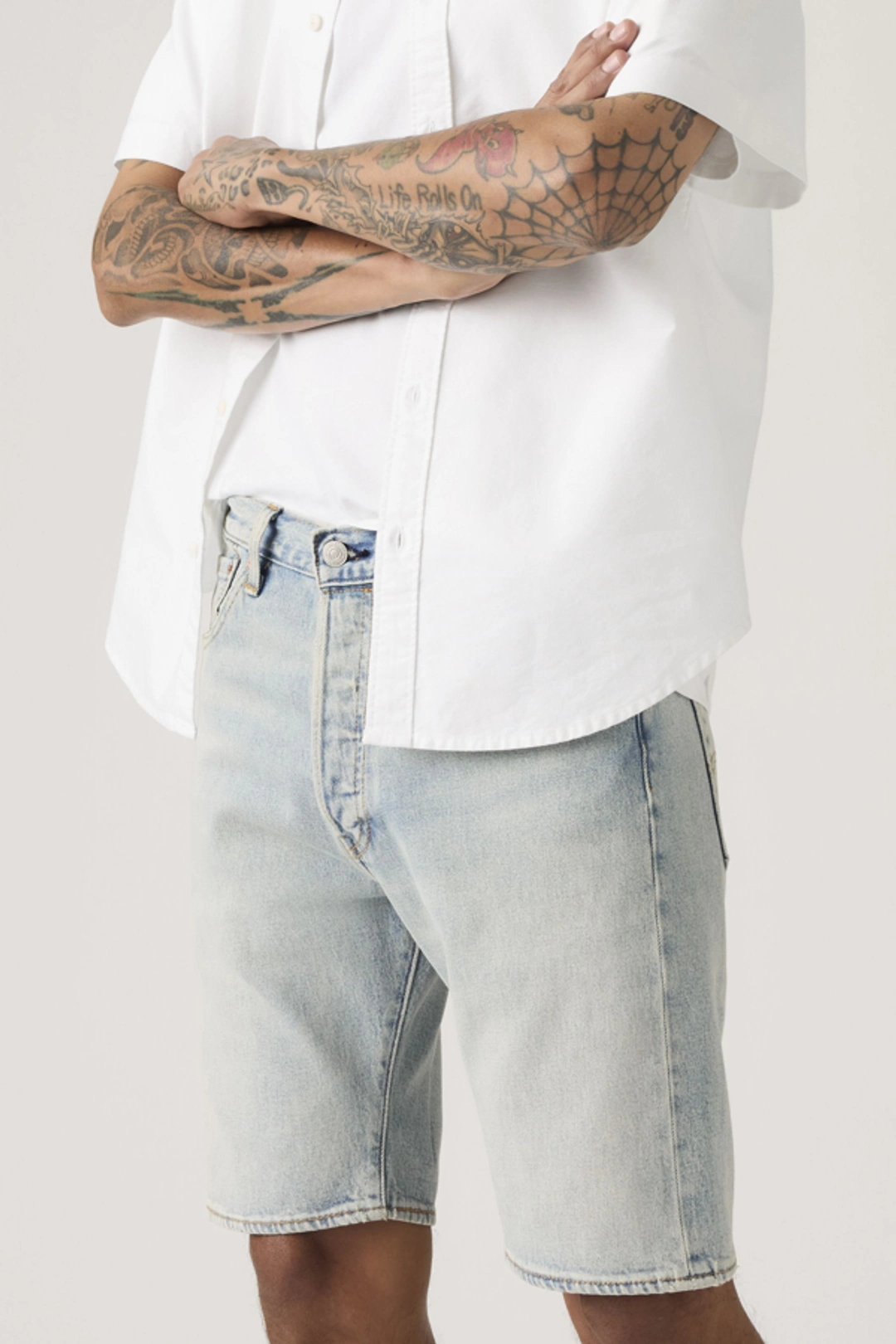 Levi's Short 501 Original - Homme - Bleu / My Tinted Story - 38X9 - 2
