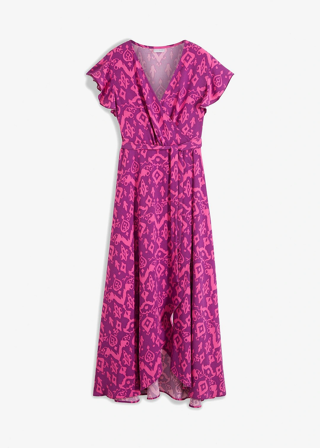 Robe portefeuille imprimée