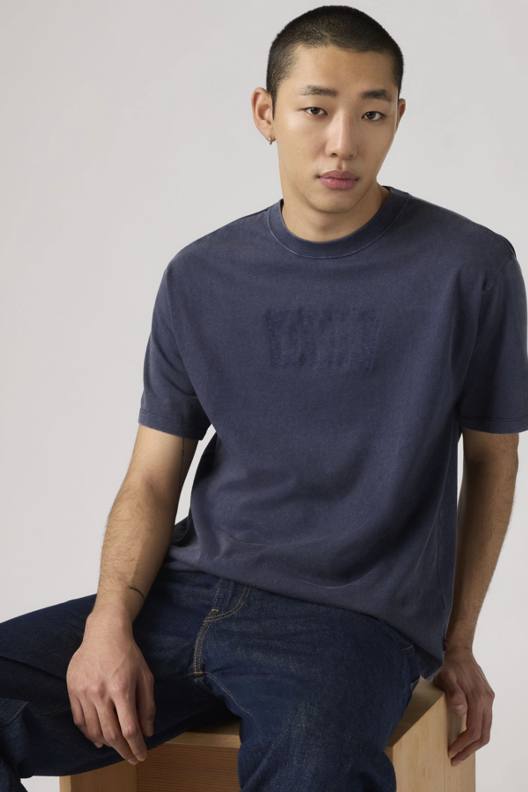 Levi's T Shirt Graphique Vintage - Homme - Noir / Jet Black - 2XL