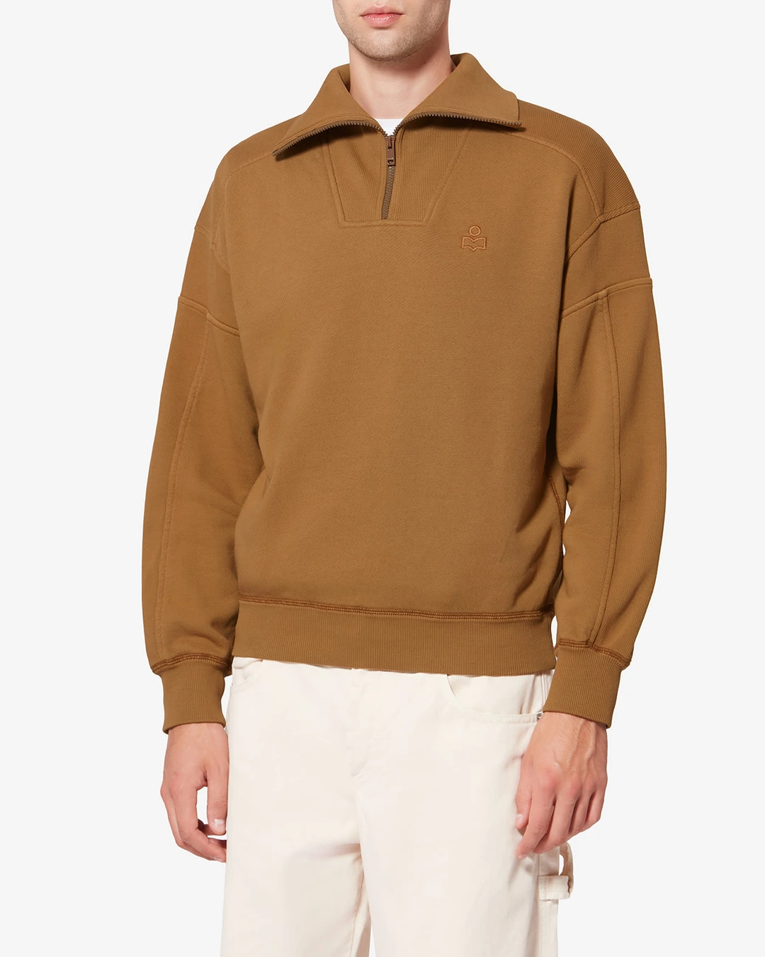 Sweatshirt Malone - Homme - Camel - Taillexl - 3