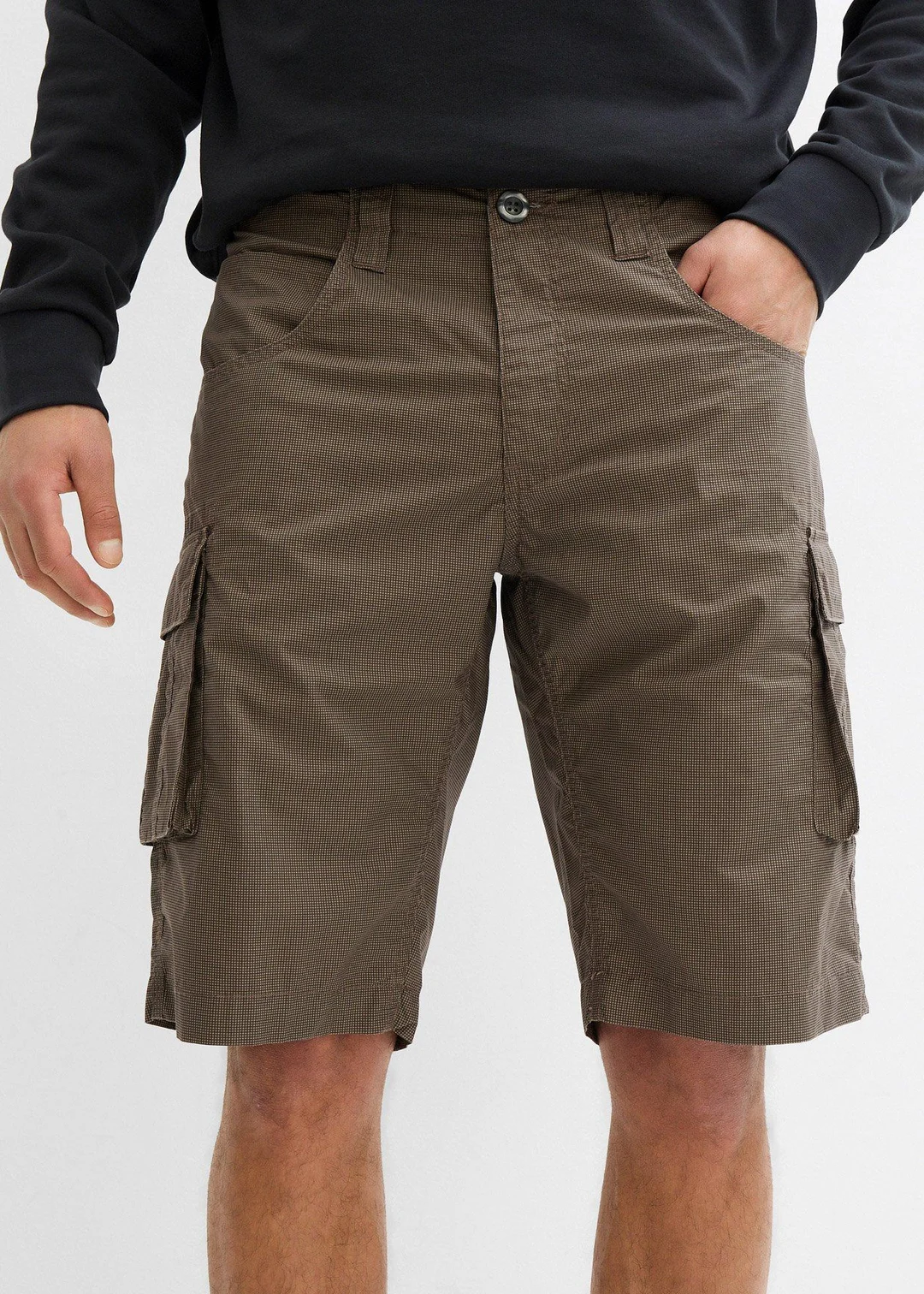 Bermuda cargo loose 100% coton - 3