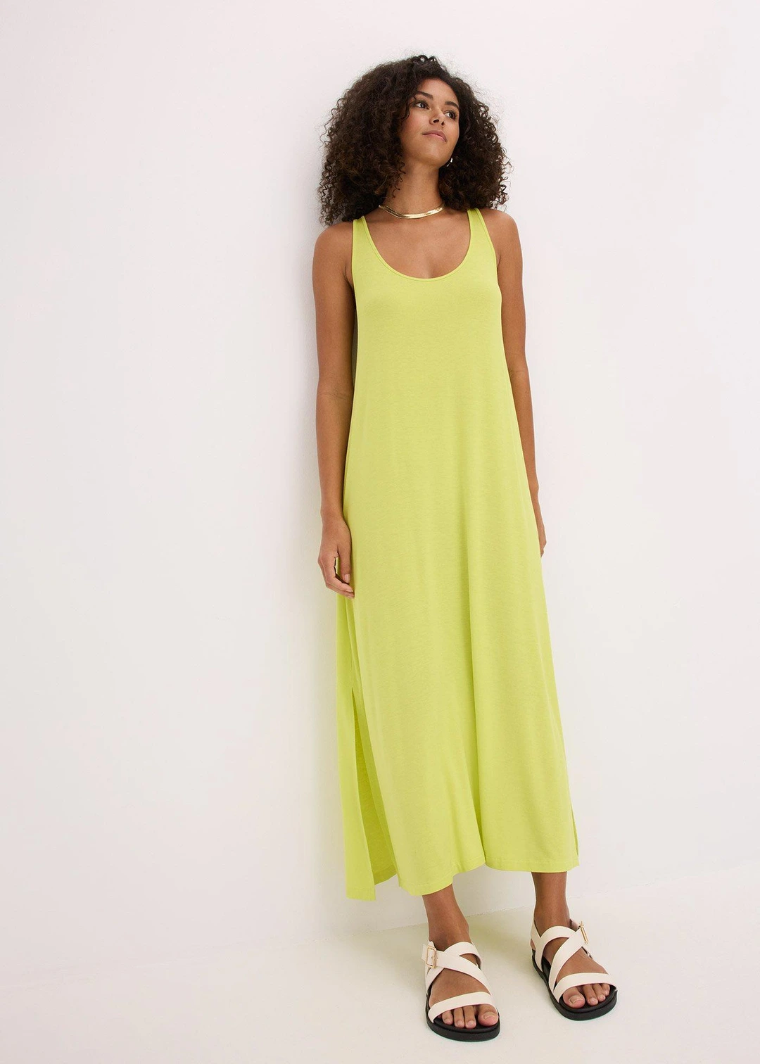 Robe fluide en jersey viscose