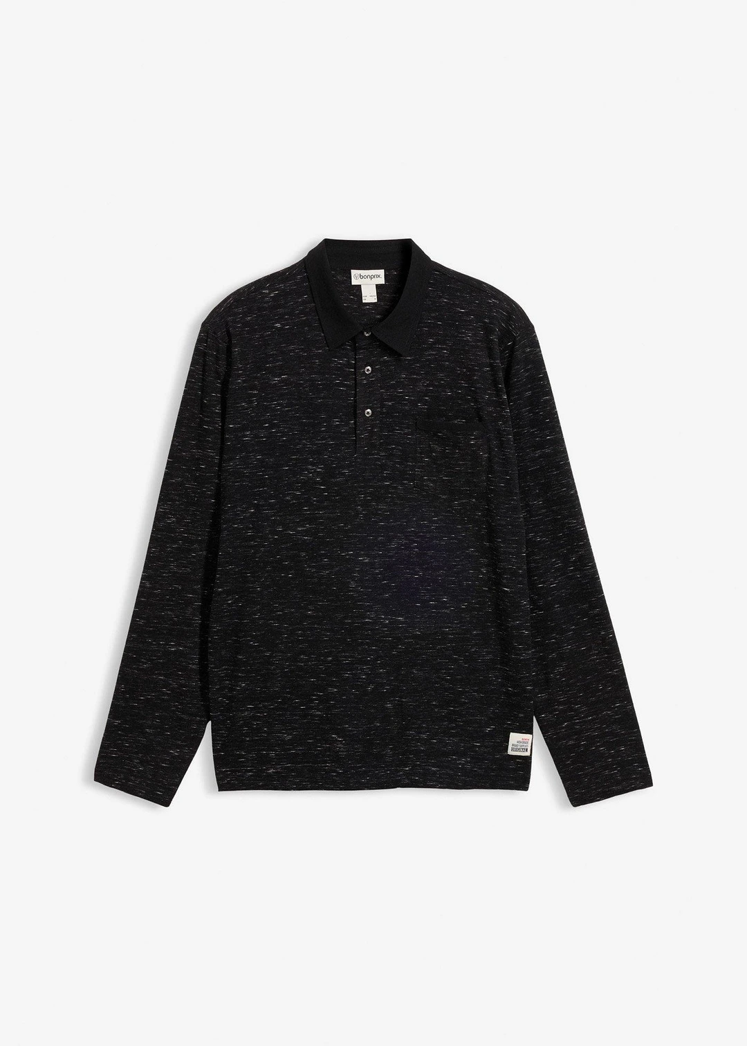 Polo manches longues 100% coton