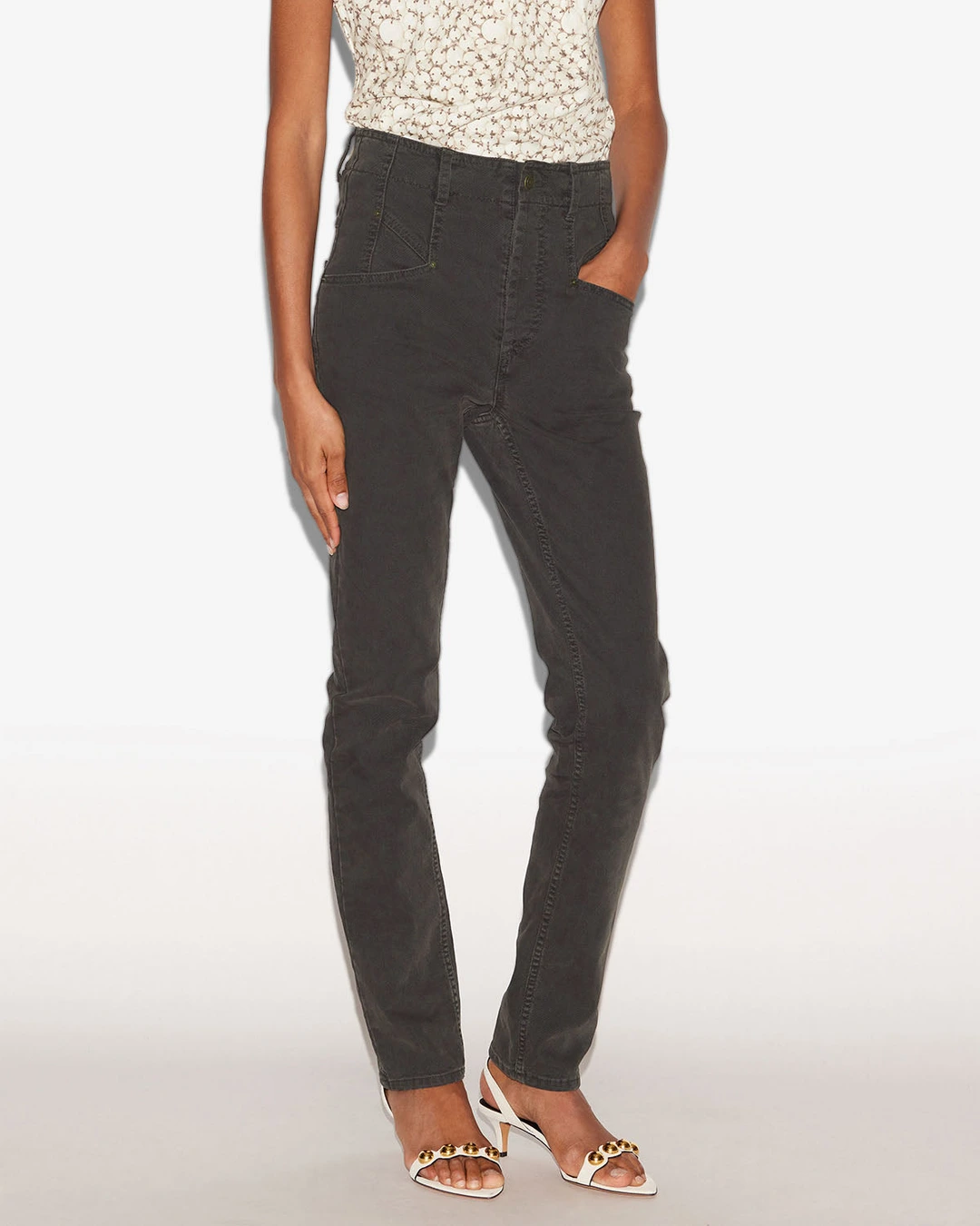 Pantalon Niliane - Femme - Noir Délavé - Taille 36 - 5
