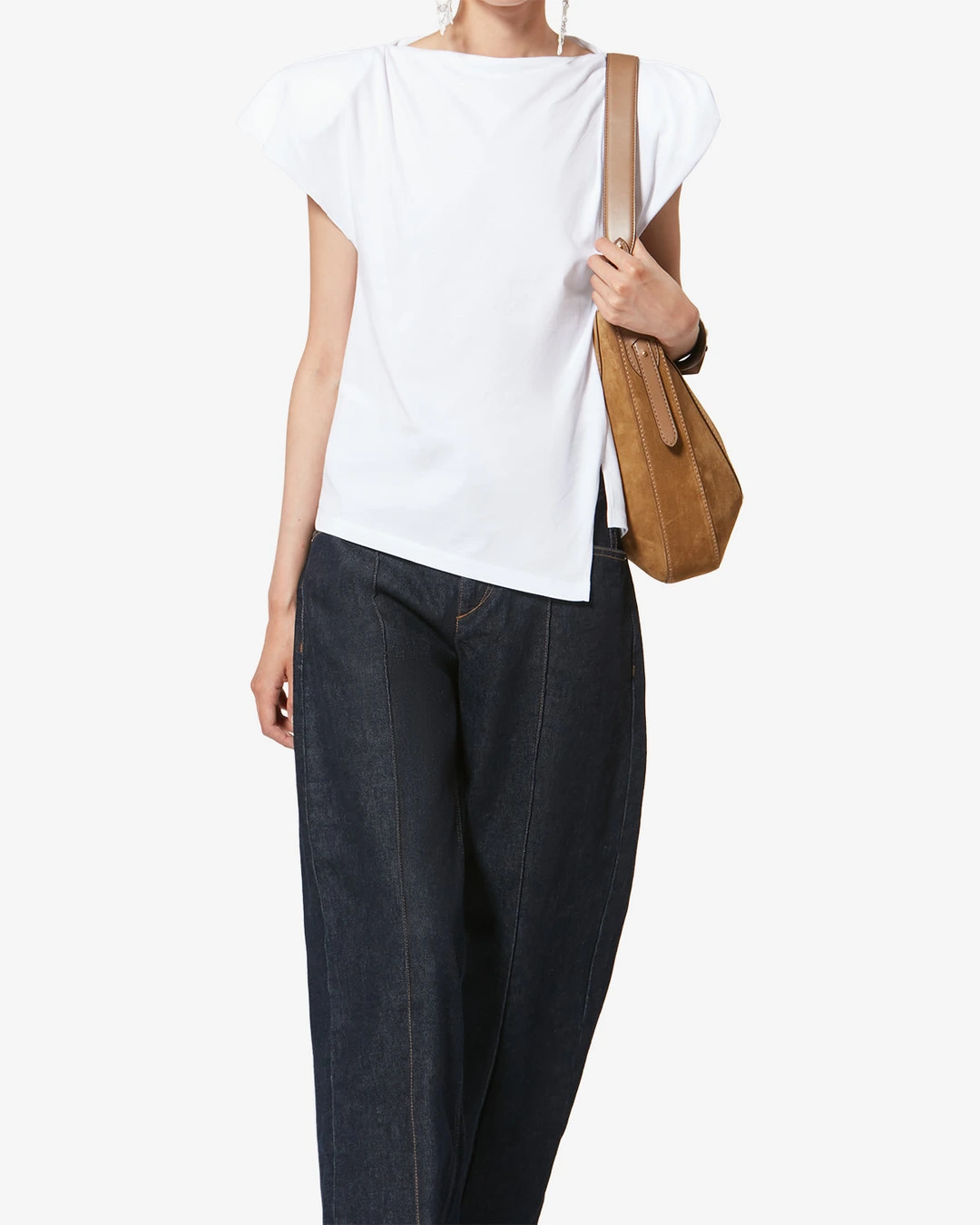 T-shirt Sebani - Femme - Noir - Taille XL