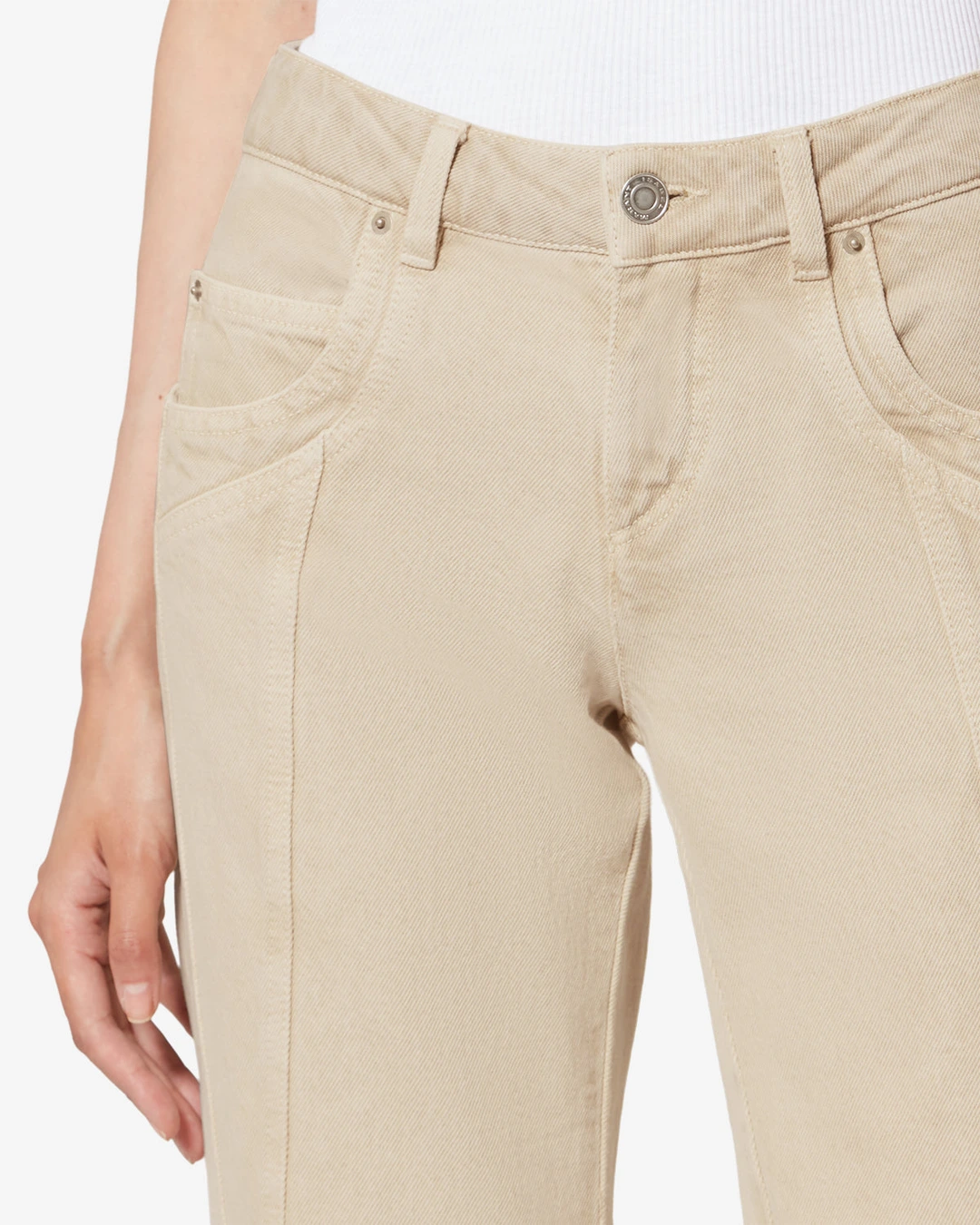 Pantalon Jaylis - Femme - Bleu Clair - Taille 42 - Marant Étoile - 2