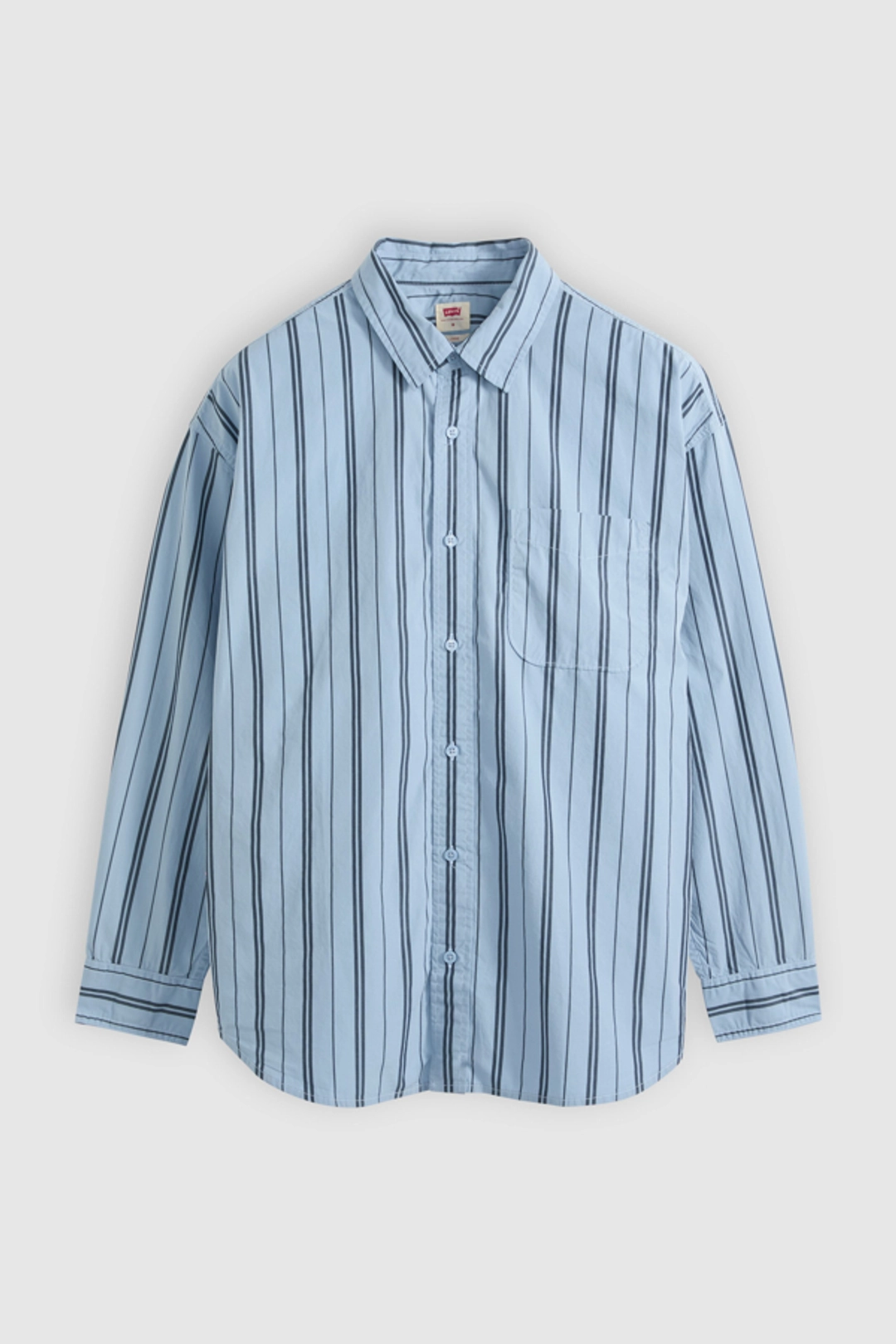 Levi's Chemise Loose En Velours Côtelé - Homme - Bleu / Soft Chambray Garment Dye - XL