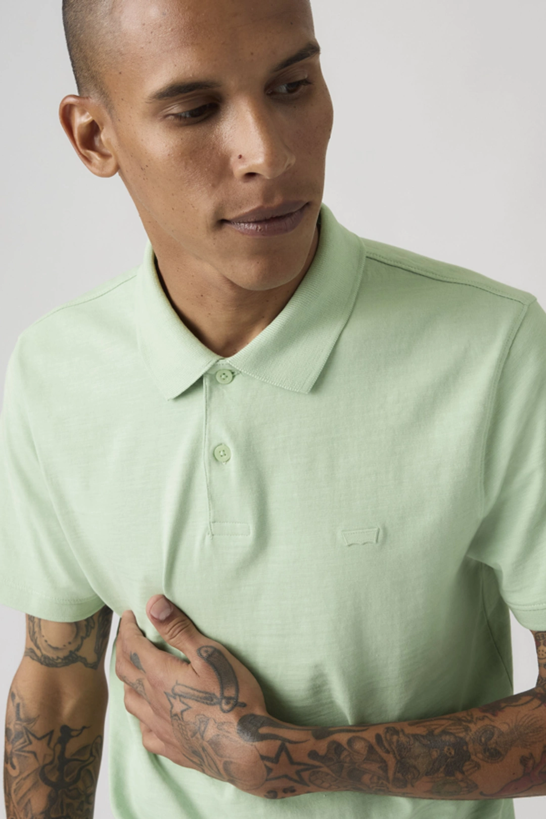 Levi's Polo Housemark Slim - Homme - Noir / Meteorite - S - 2