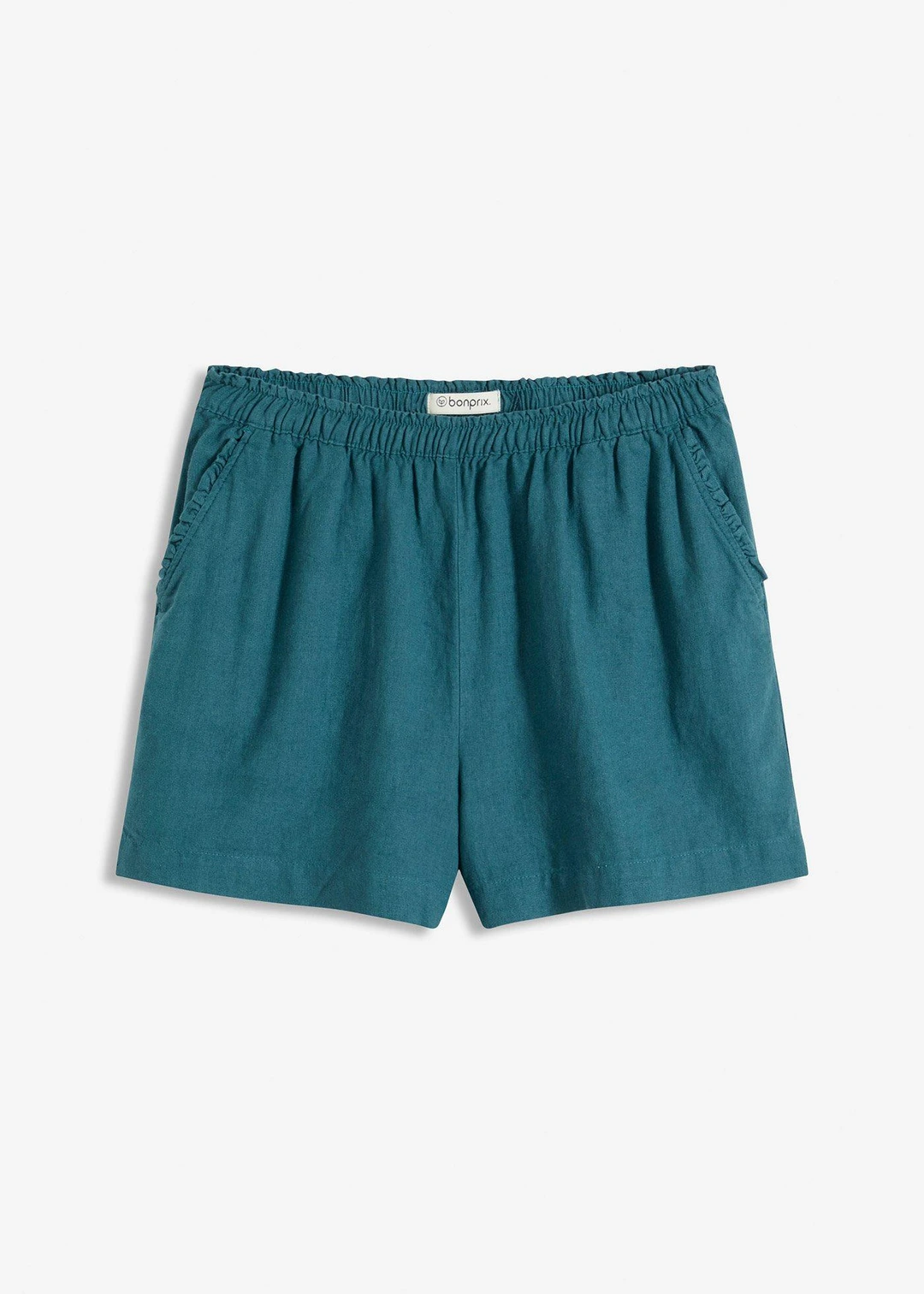 Short en lin mélangé