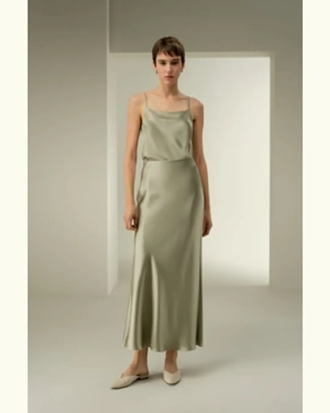 LILYSILK Jupe En Soie Élégance Sans Effort Soie 100 % Luxueuse Doux Pour La Peau, Confortable Et Durable Légèreté Luxueuse Artichaut 38