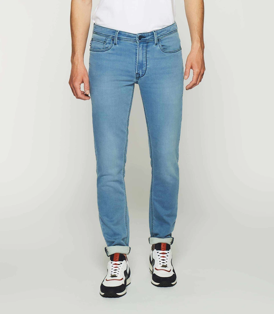 IZAC - Jean super slim bleach TOUPIE