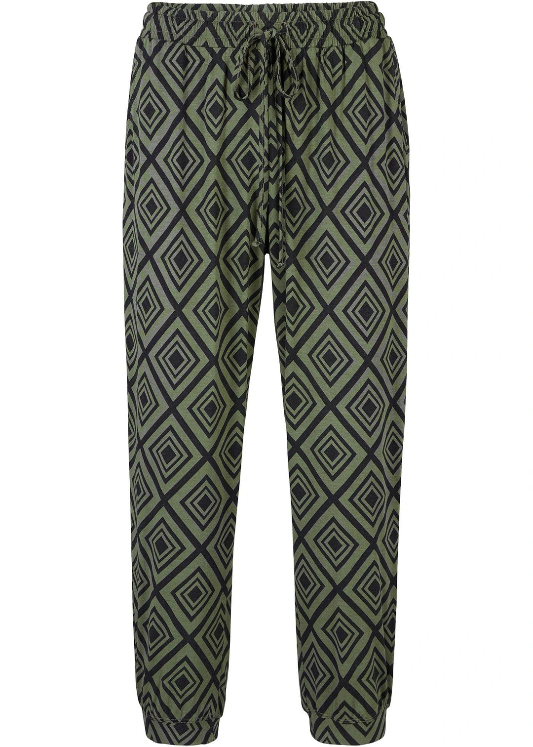 Pantalon 3/4 fluide en viscose extensible