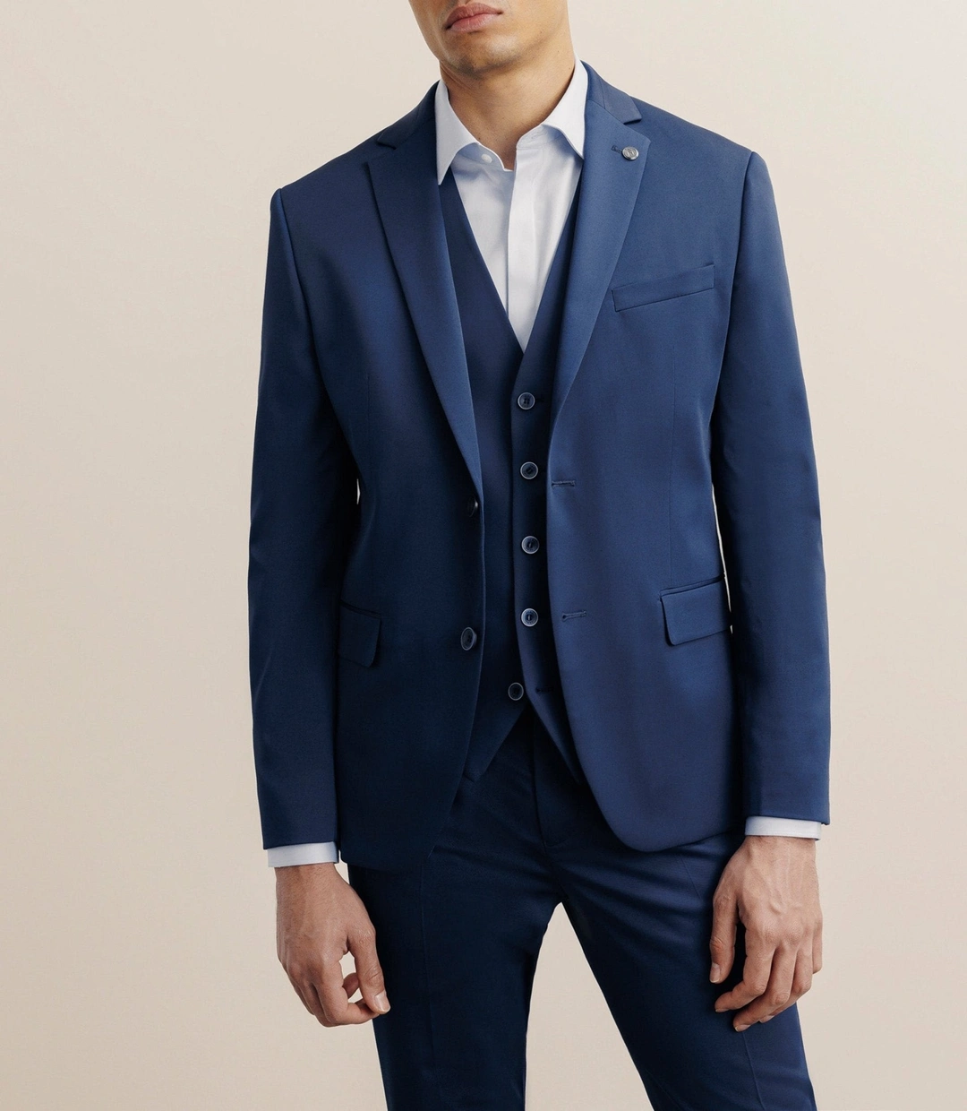IZAC - Veste ville en tissu technique bleu