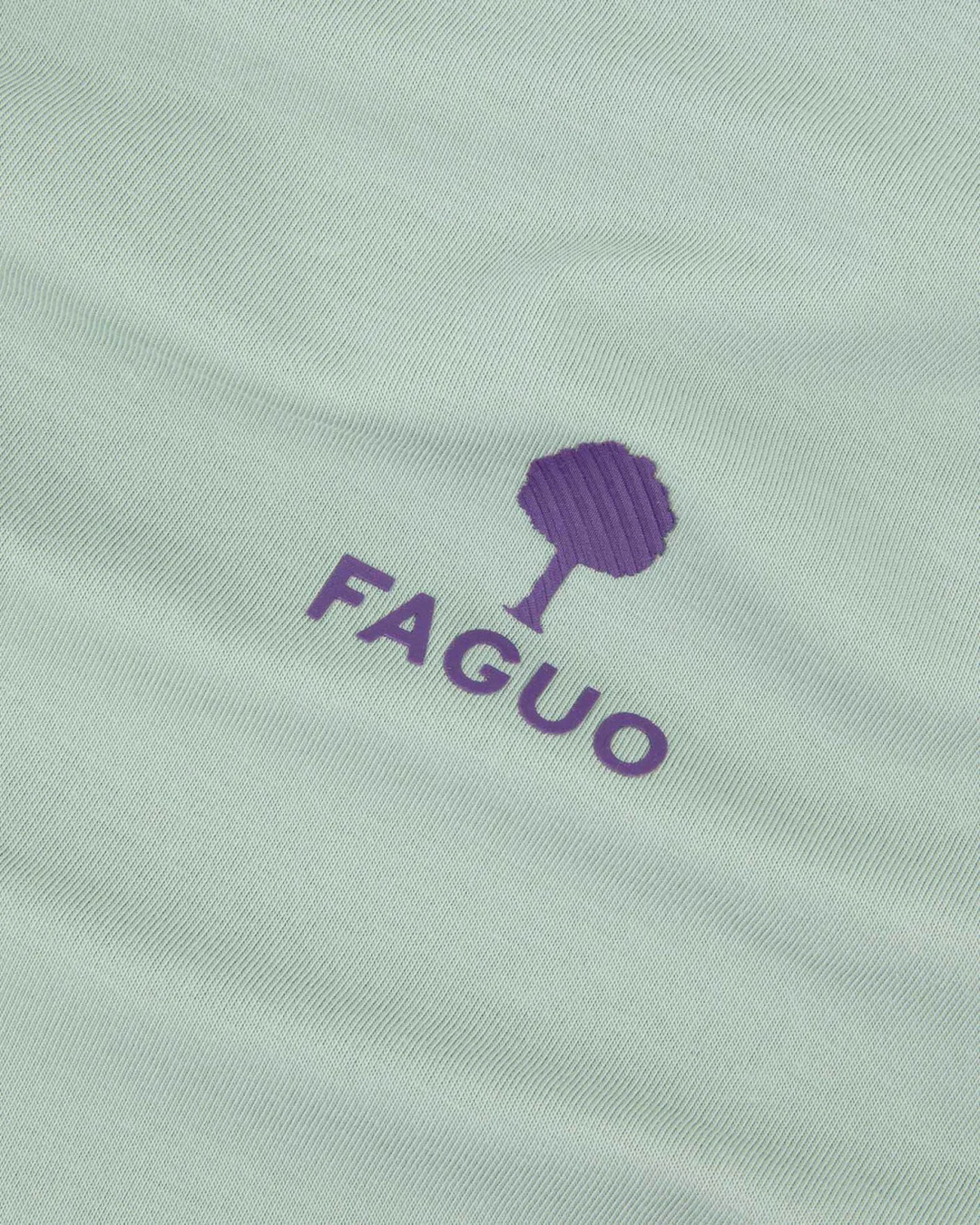 T-shirt imprimé faguo vert clair - LUGNY - 2