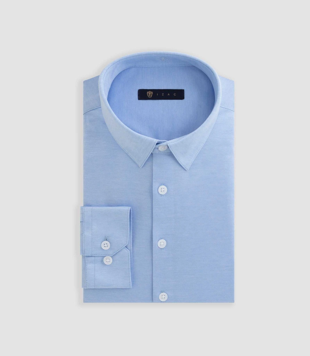 IZAC - Chemise en jersey de coton ciel ''Dylan''