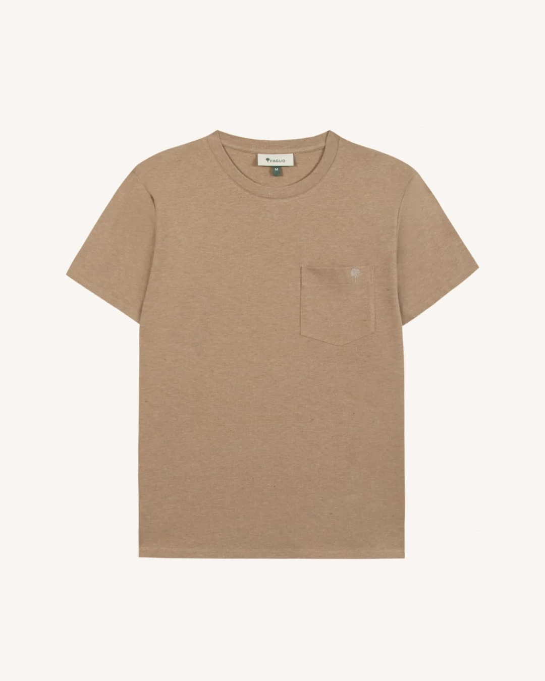 T-shirt vert menthe coton - OLONNE - 2
