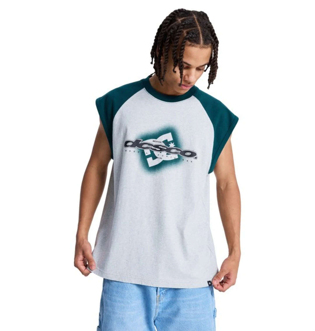Raglan - Débardeur Gris Homme