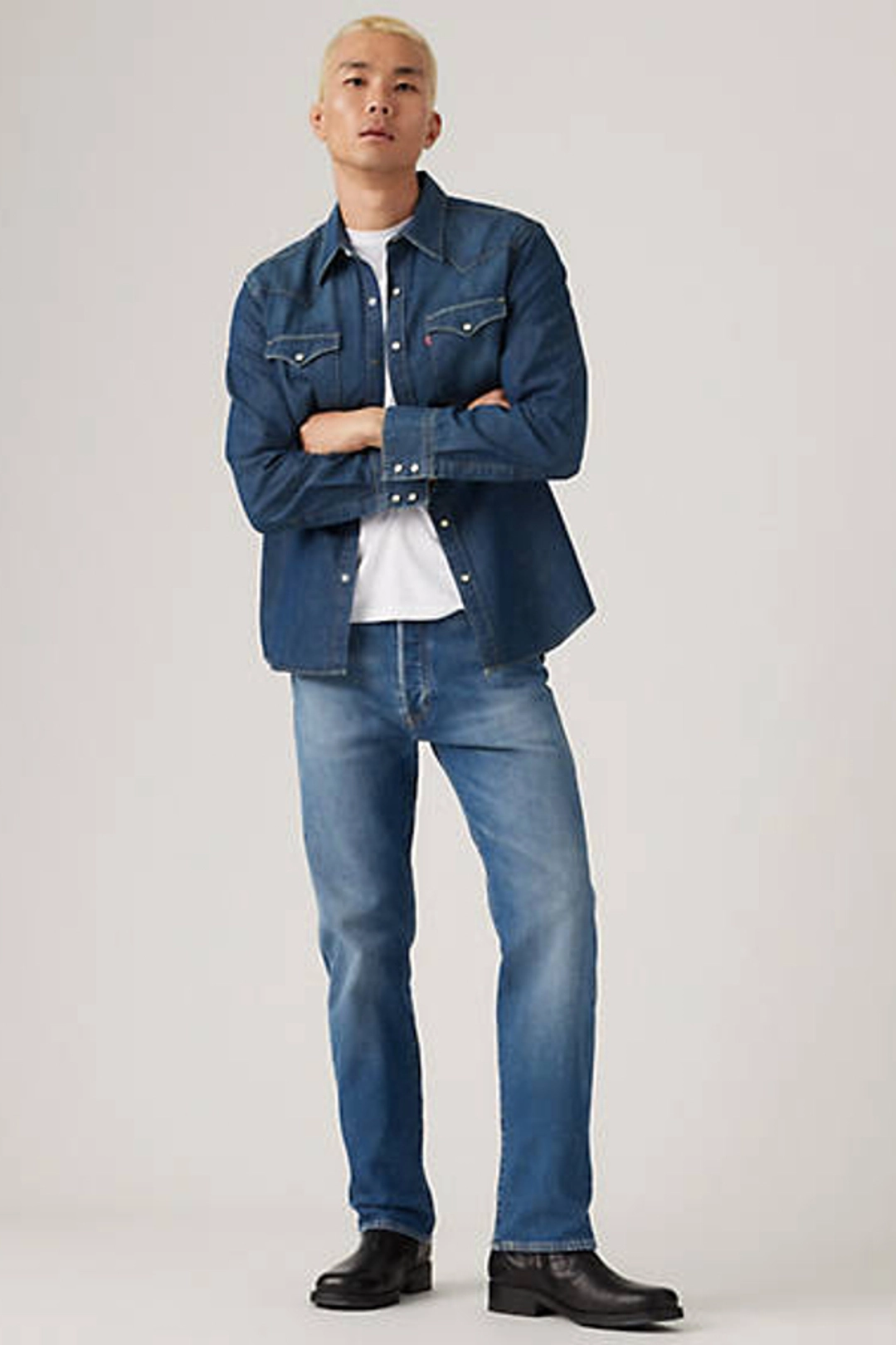 Jean Levi's 501 Original - Homme - Bleu / Do The Rump - 33X34