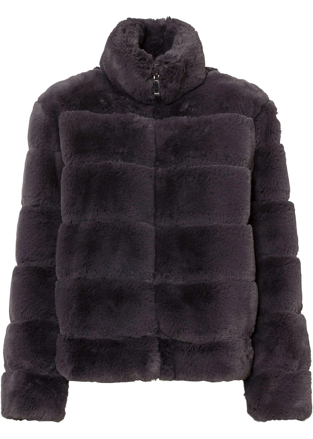 Veste zippée en peluche