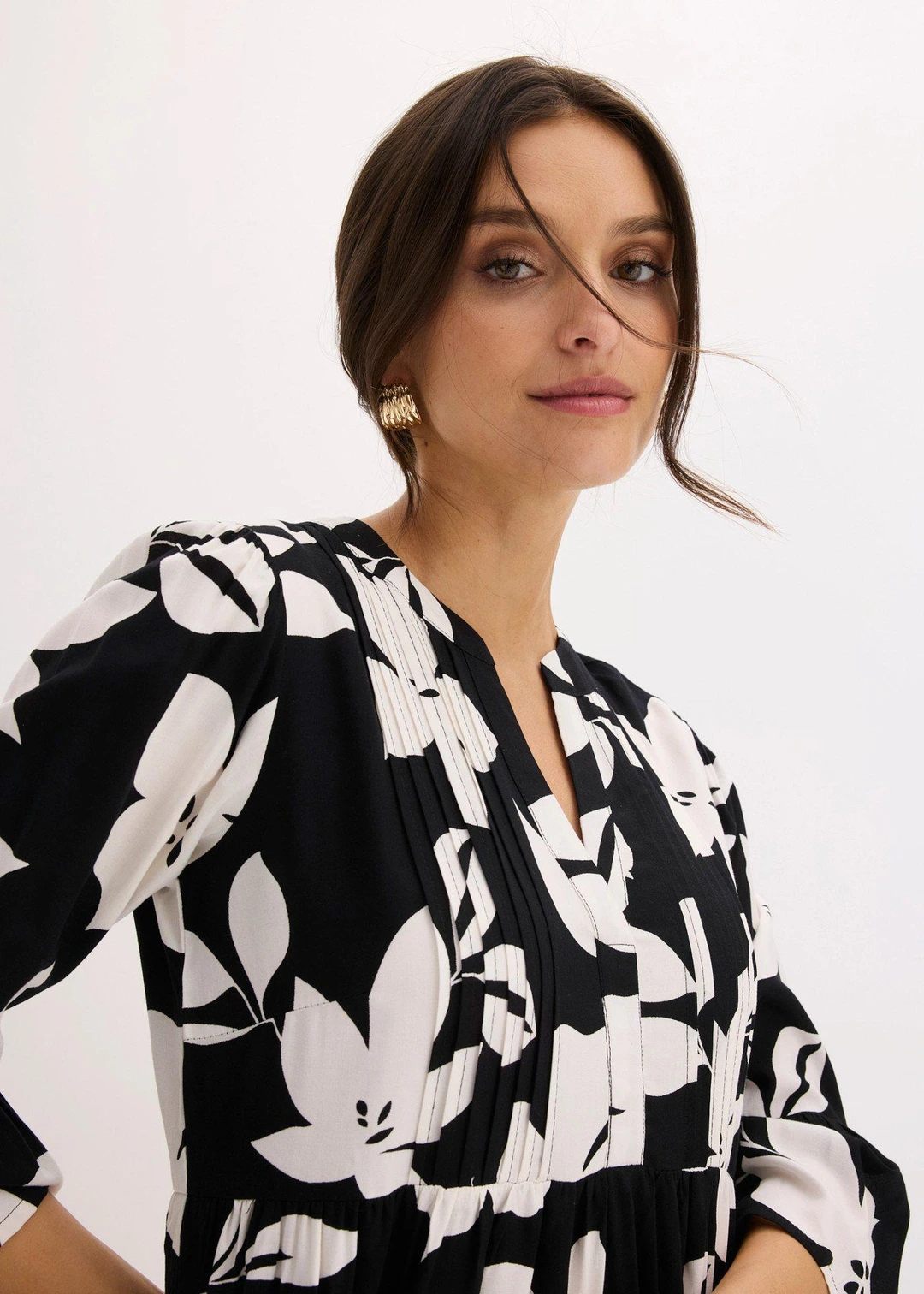 Robe longue en viscose fluide - 3
