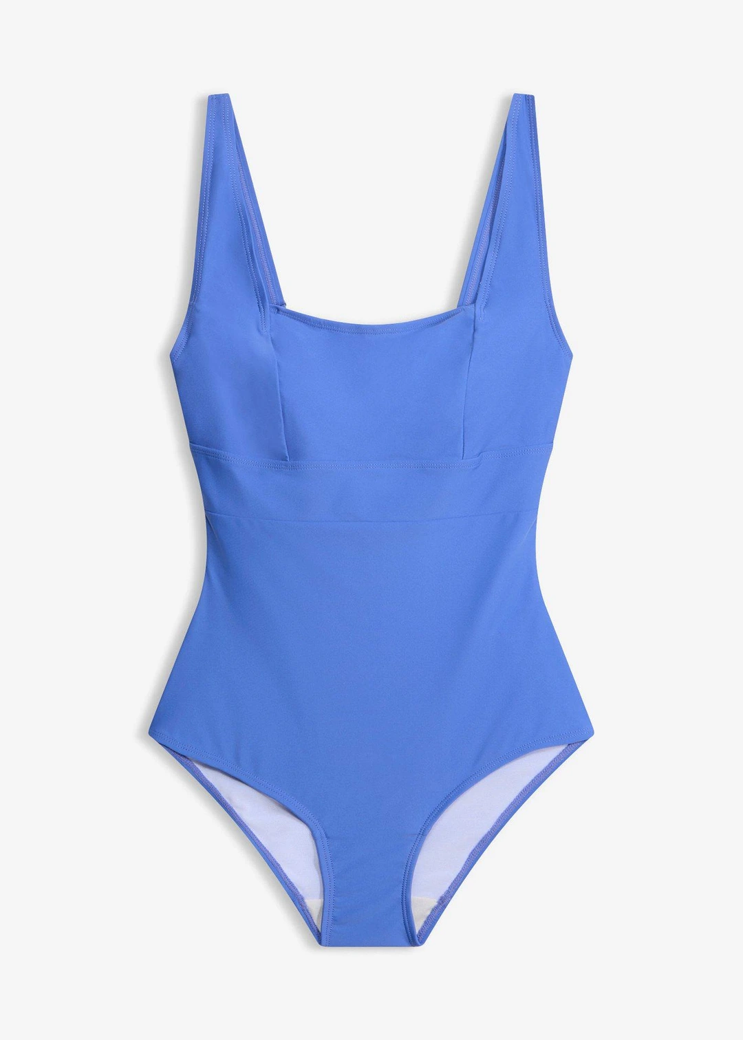 Maillot 1 pièce sculptant à encolure carrée, maintien léger