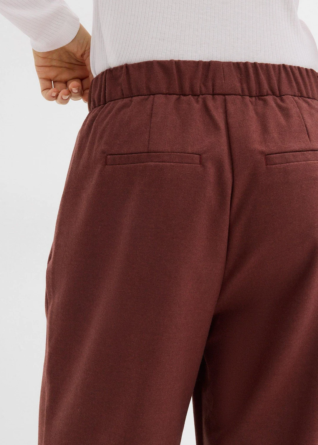 Pantalon large à pinces - 3