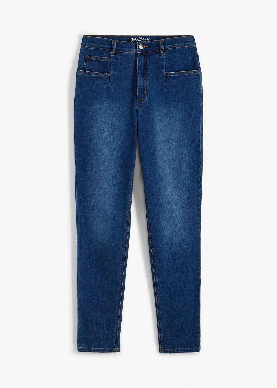 Jean mom taille haute, extensible