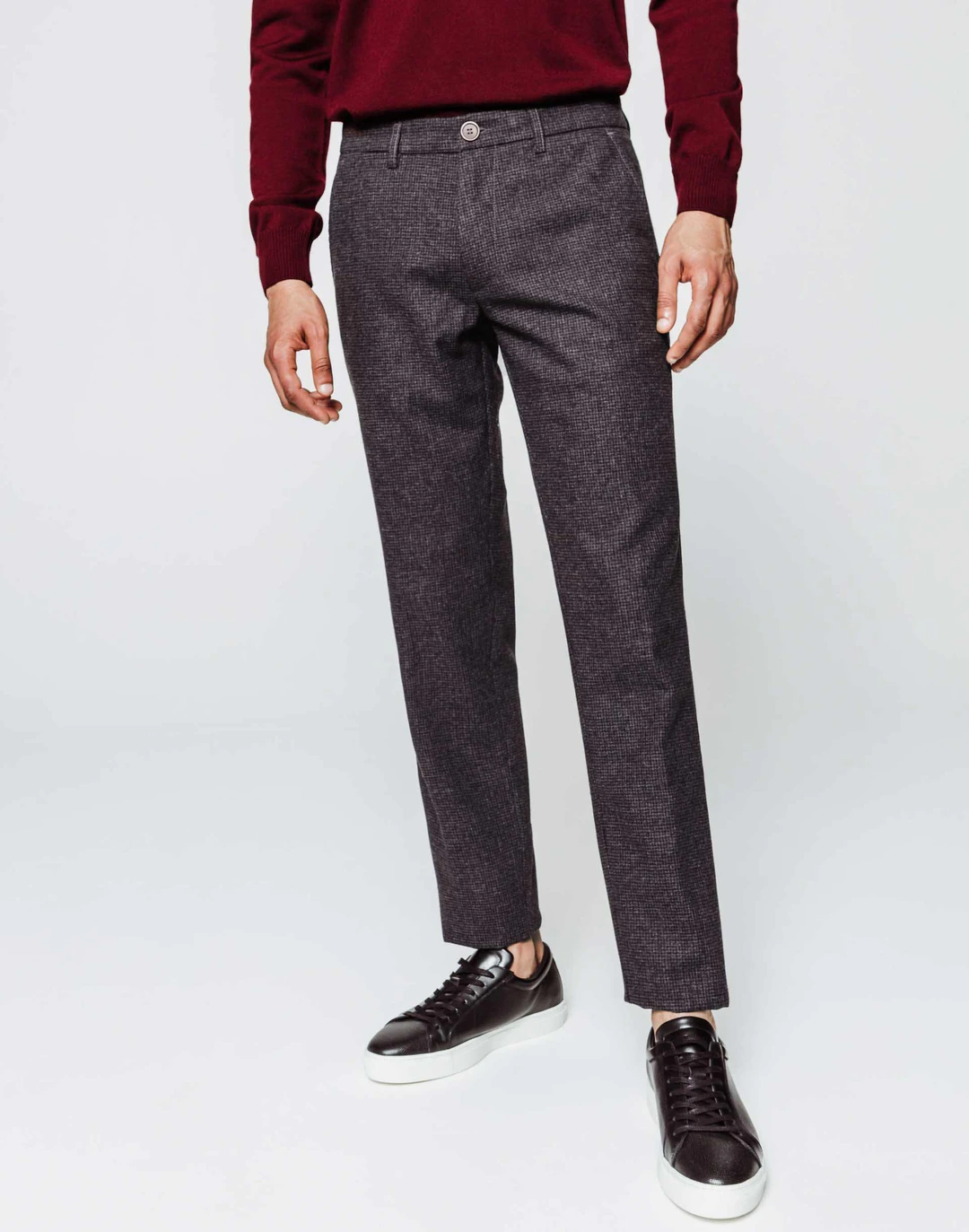 IZAC - Pantalon micro carreaux