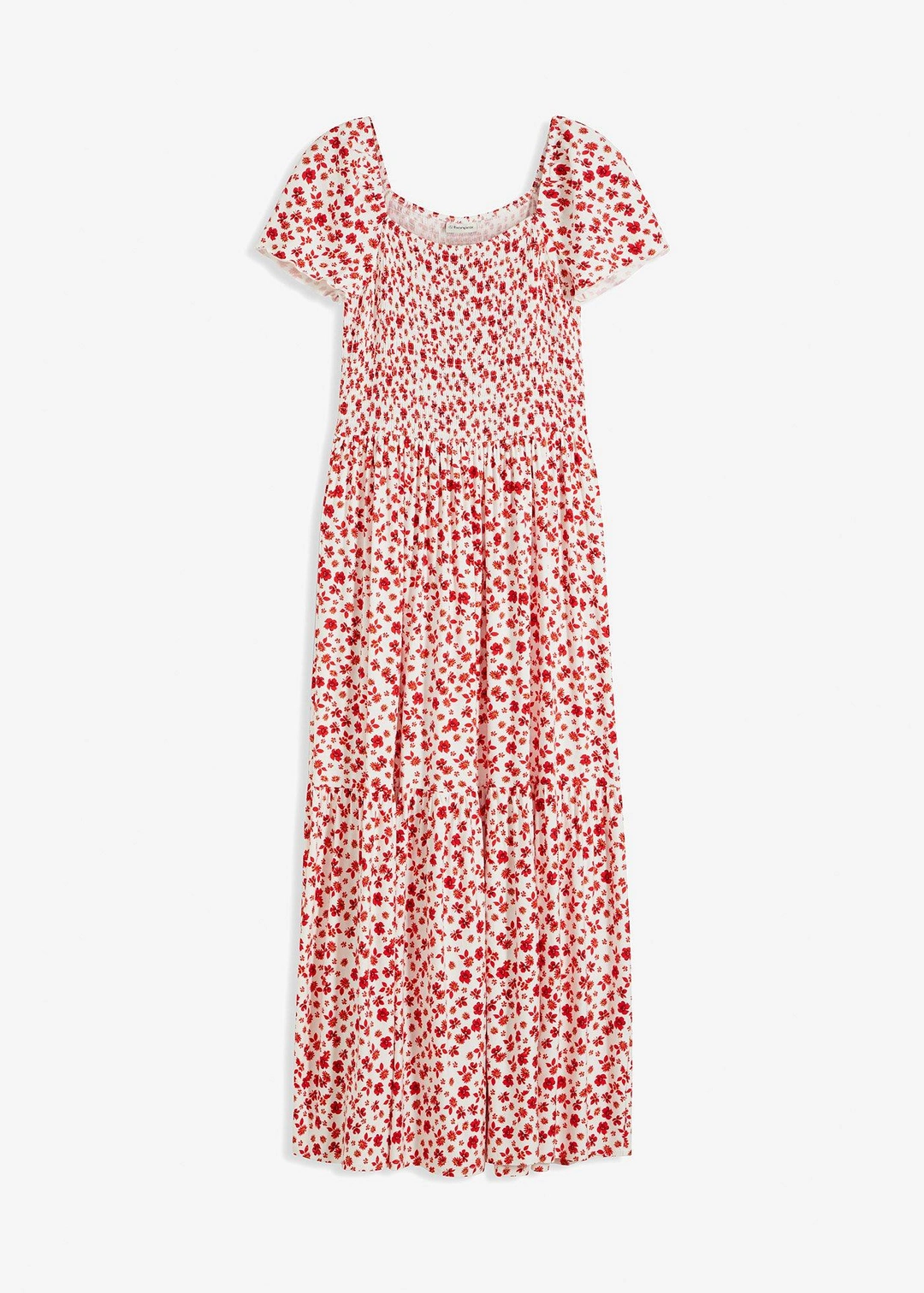 Robe longue en viscose extensible
