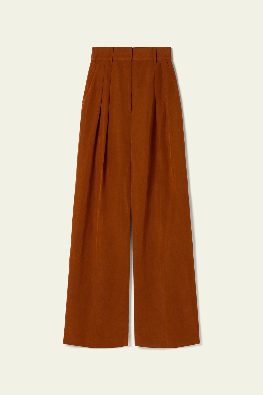 LILYSILK Pantalons En Soie Pantalon Large En Soie Soie De Mûrier Et Lin Simple Et Classique Terracotta 36