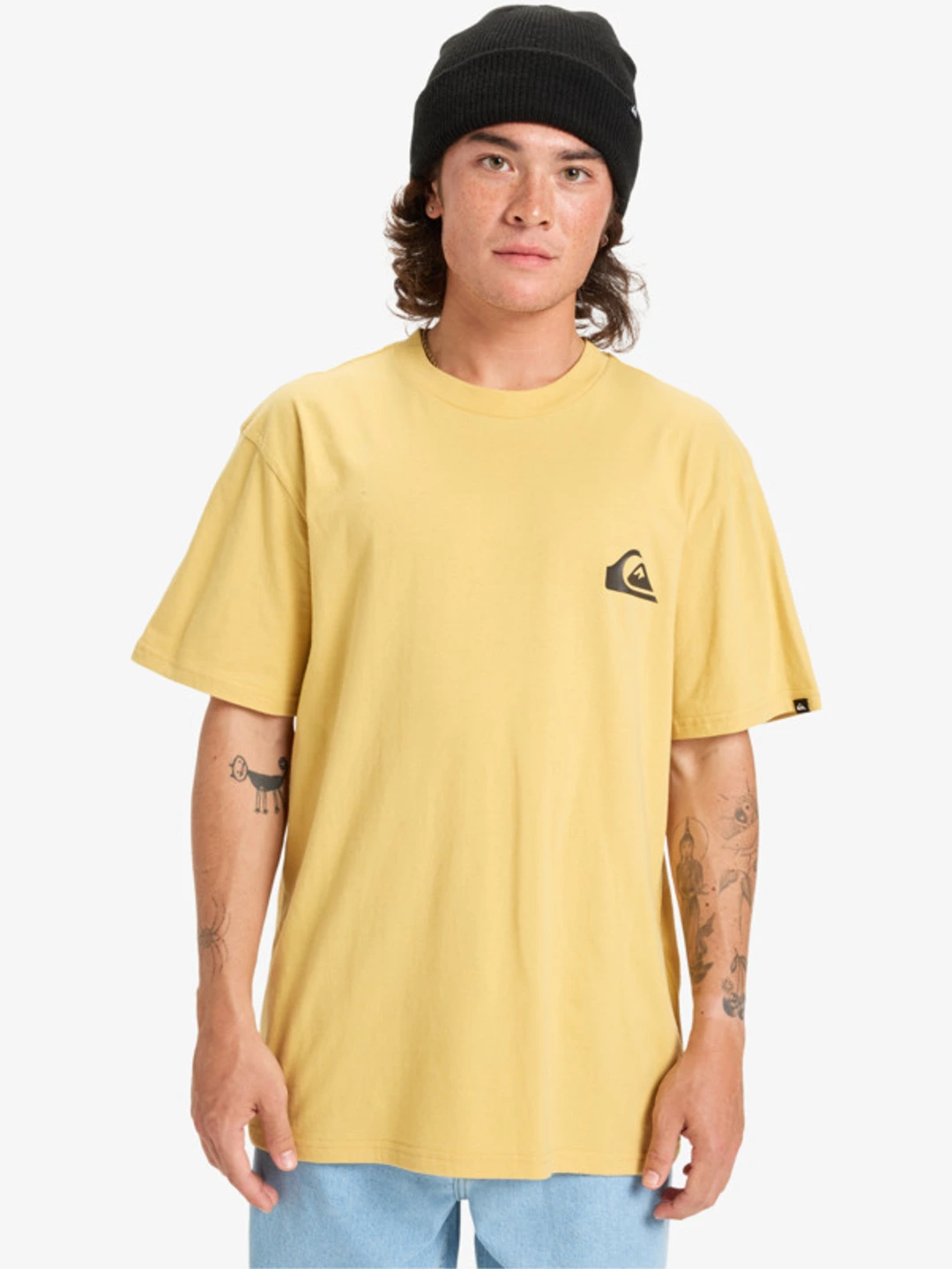 Ev Mini Logo - T-Shirt à manches courtes pour Homme Noir