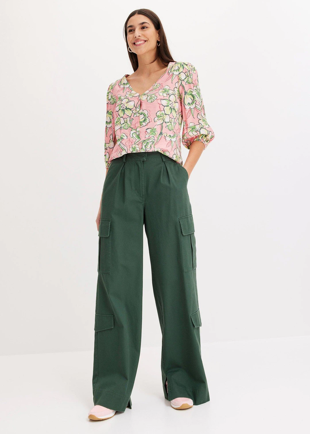 Pantalon cargo 100% coton - 2