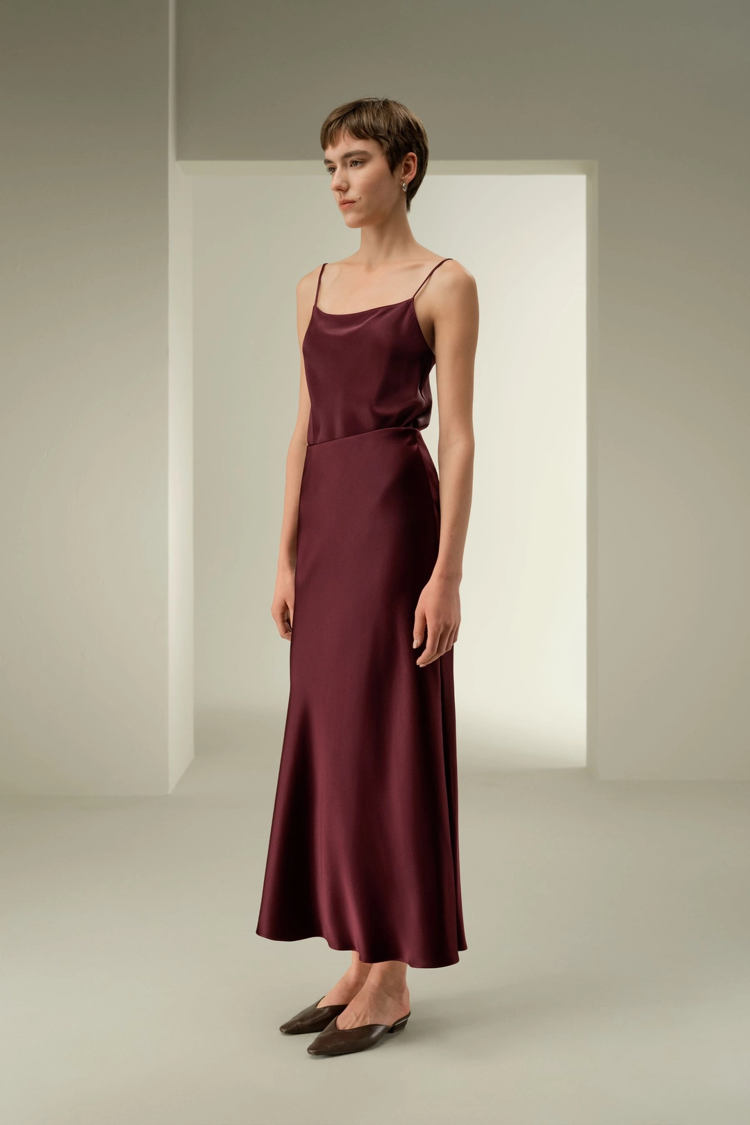 LILYSILK Jupe En Soie Élégance Sans Effort Soie 100 % Luxueuse Doux Pour La Peau, Confortable Et Durable Légèreté Luxueuse Artichaut 38