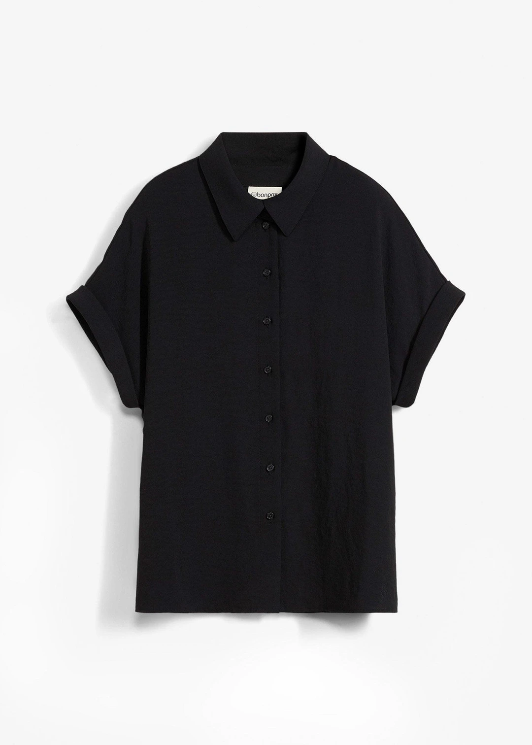 Chemisier oversize en crêpe texturé
