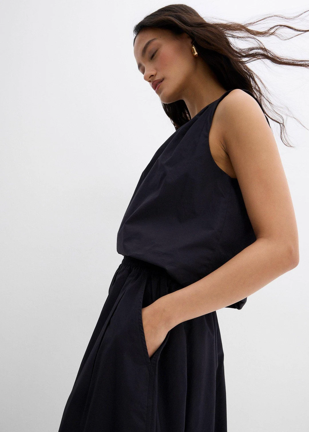 Jupe midi 100% coton - 3