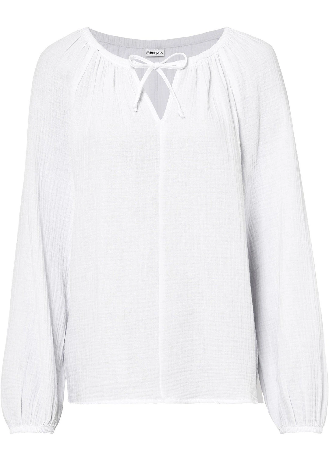 Blouse ample en gaze de coton