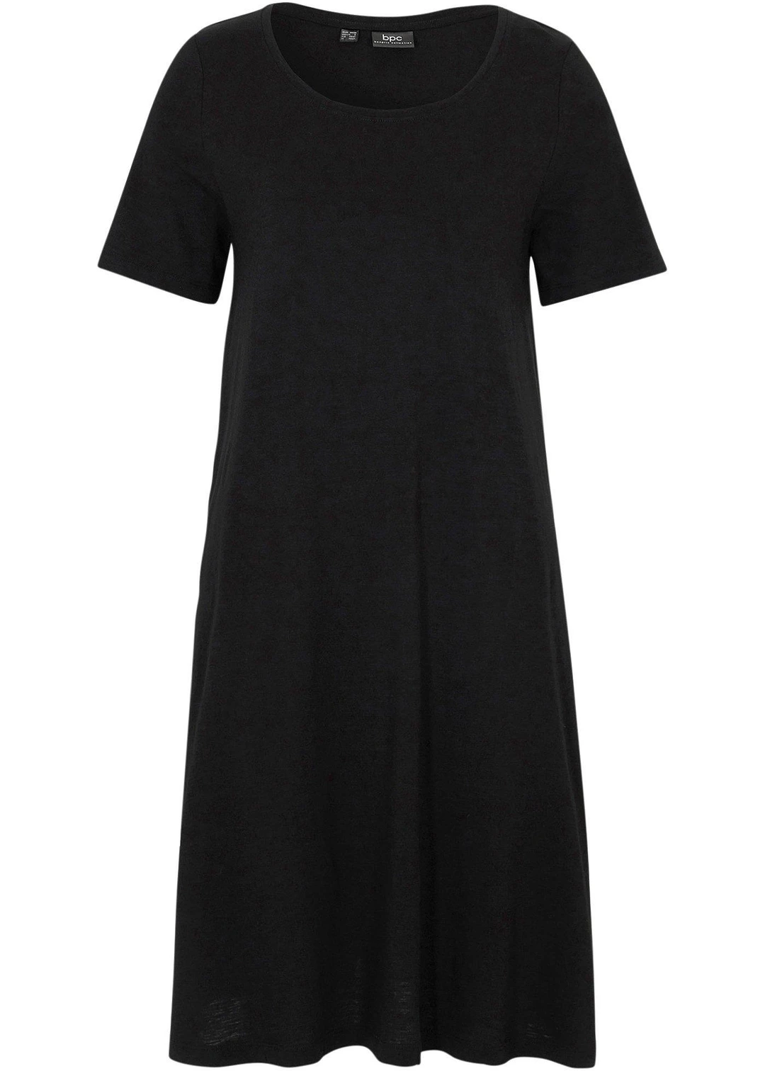 Robe fluide en coton flammé